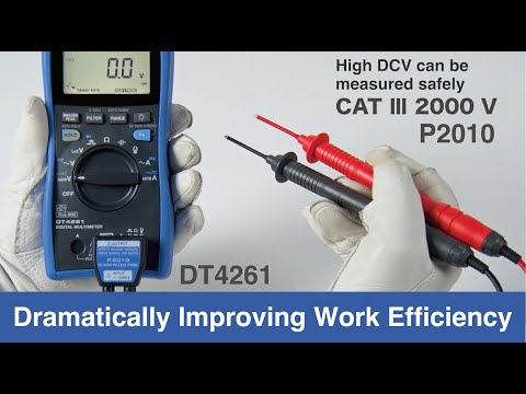 HIOKI DT4261 - Industrial Digital Multimeter for Service and Maintenance