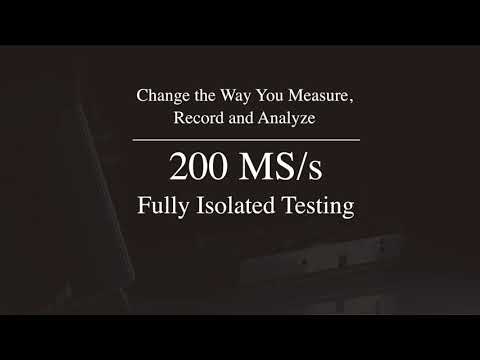 HIOKI MR6000 - Modular 32-channel memory recorder, 200 MS/s, 1000 V direct input, touchscreen