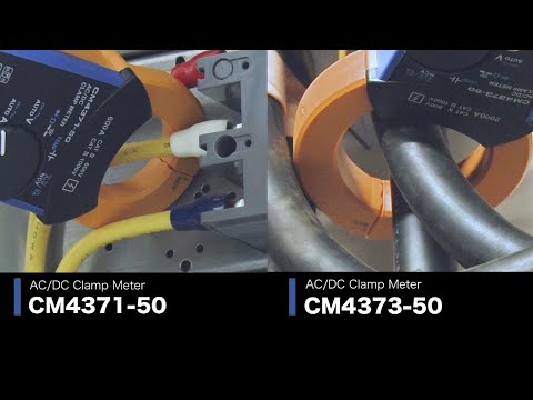 HIOKI CM4373-50 - AC/DC True RMS Clamp Multimeter with 2000 A Current Range