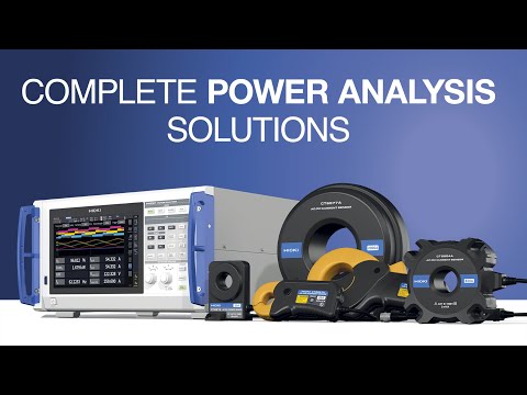 HIOKI PW8001 - Modular 8-channel High Precision Power Analyzer